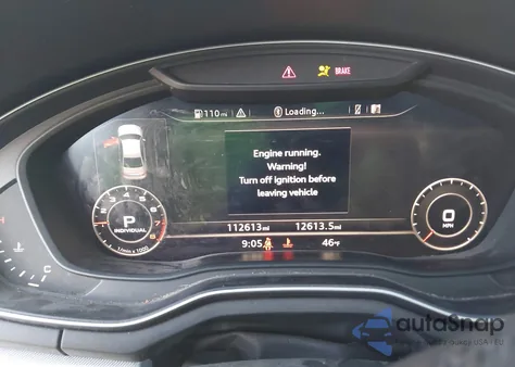 2017 Audi A4 2.0T Premium z USA, uszkodzony, nr VIN WAUENAF46HN056947